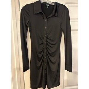 Bodycon Black Dress - XS